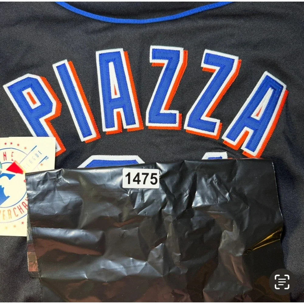 Majestic Piazza 31 Mets Jersey XXL Black Majestic Korea MLB Vintage Sewn - Picture 10 of 10